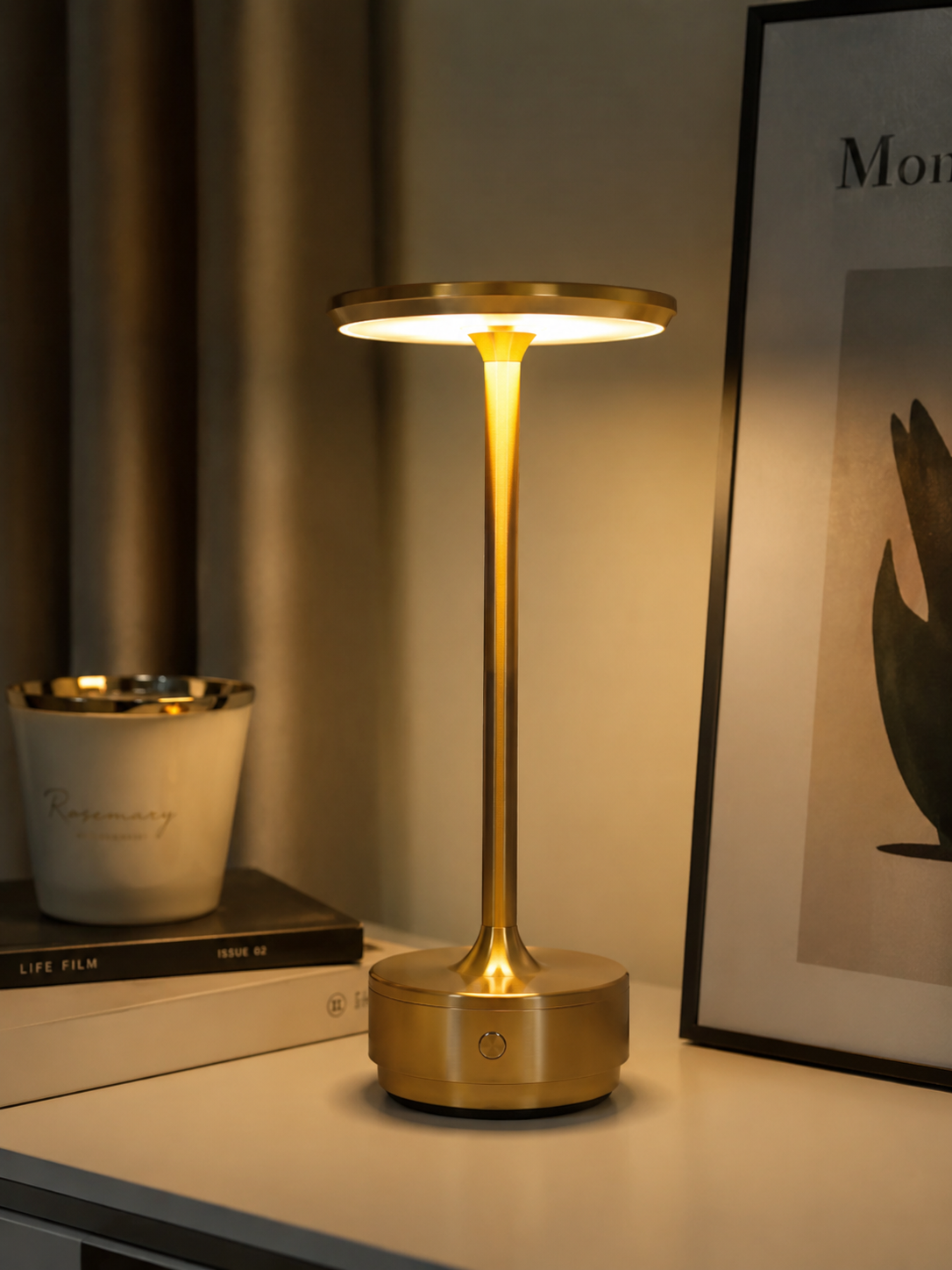 Rechargeable Wireless Touch Table Lamp