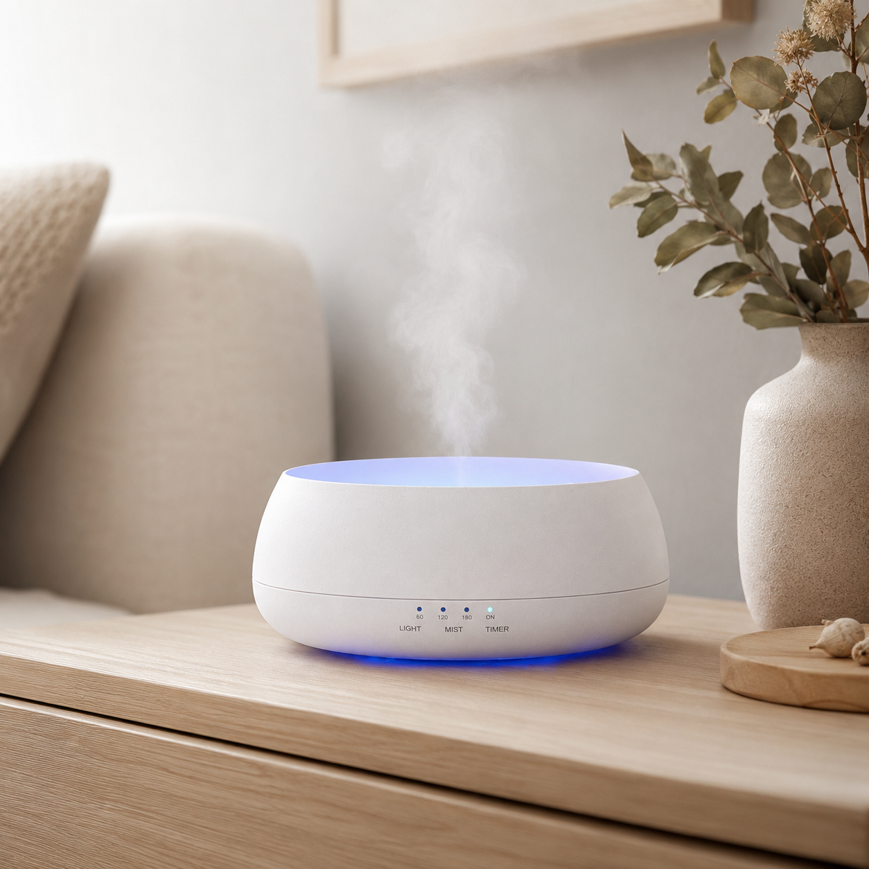 500ml Ultrasonic Essential Oil Diffuser