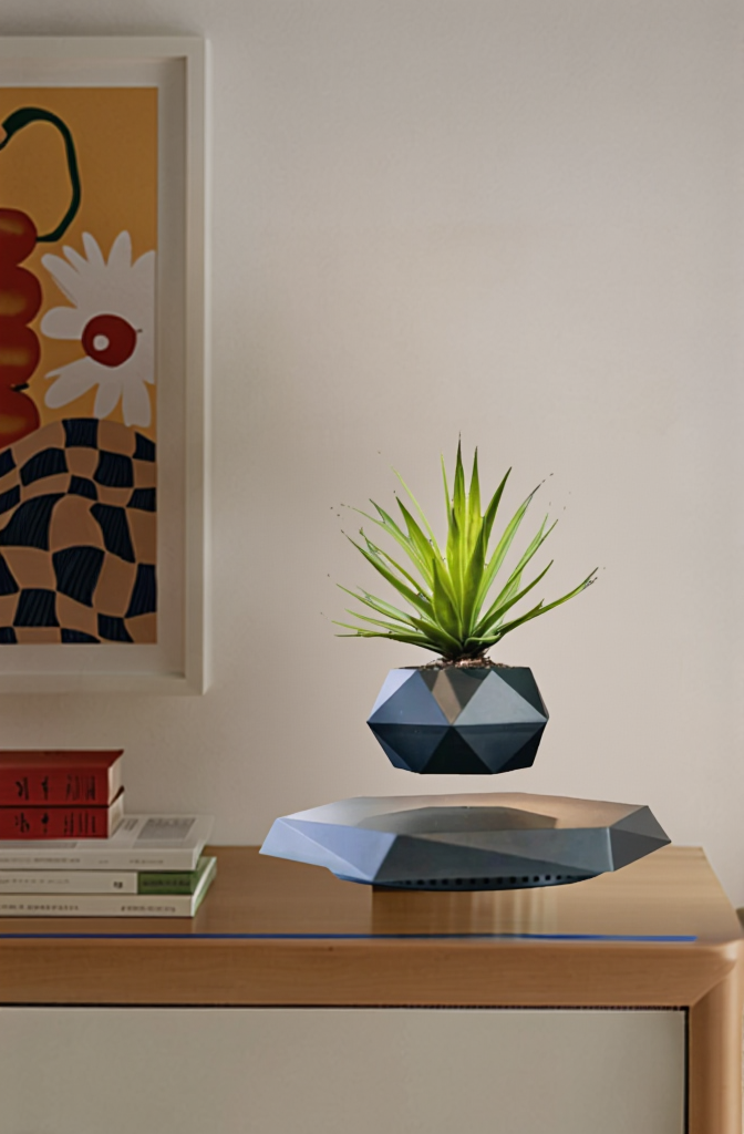 Magnetic Levitating Planter