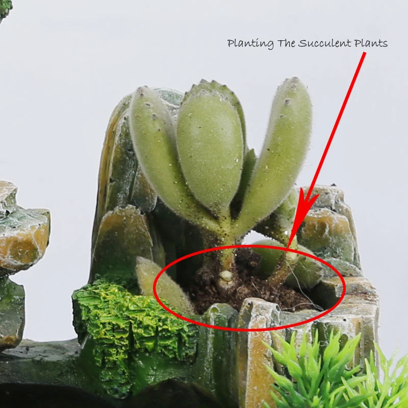 Wealth Feng Shui Desktop Waterfall Fountain
