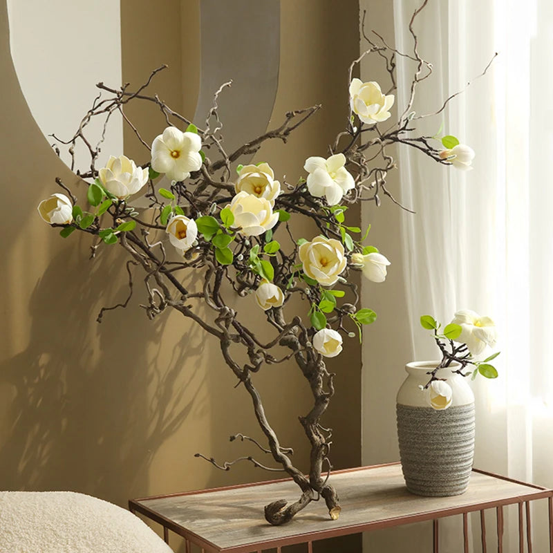PU Magnolia Blossom Branch