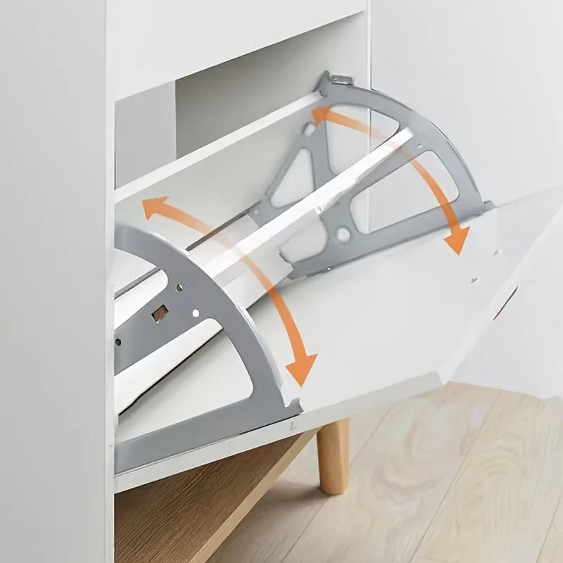 Heavy-Duty Flip Shoe Cabinet Hinge Kit