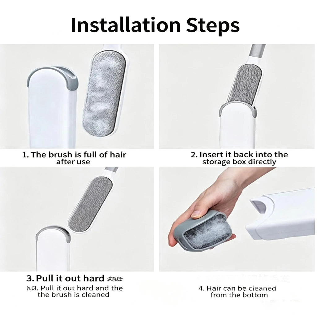 Pet Hair Remover Brush Set