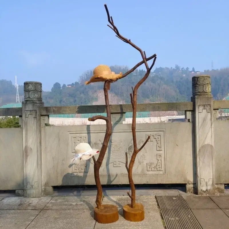 Wabi-Sabi Natural Branch Floor Lamp