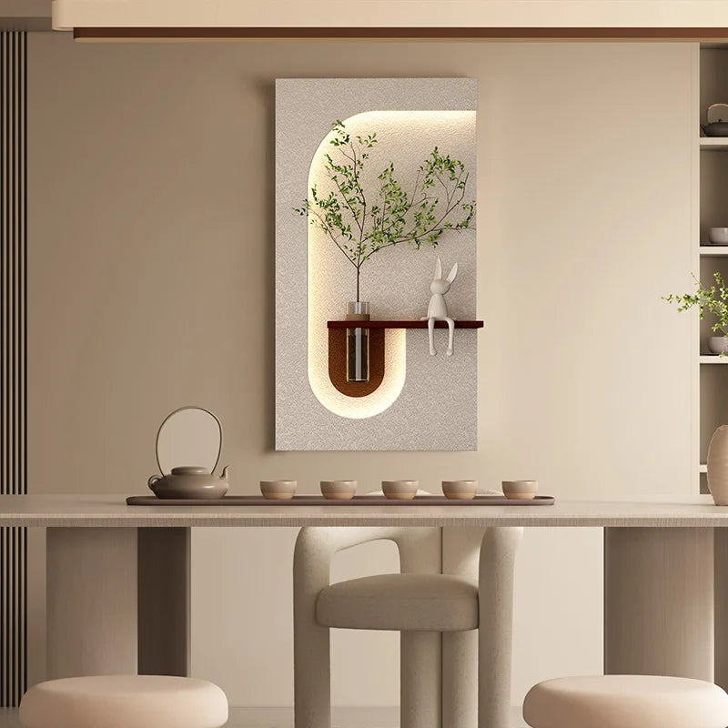 Modern Botanical LED Wall Art