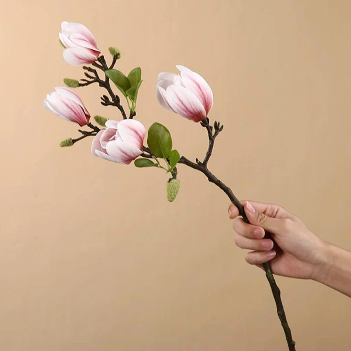 Artificial Silk Magnolia Bouquet