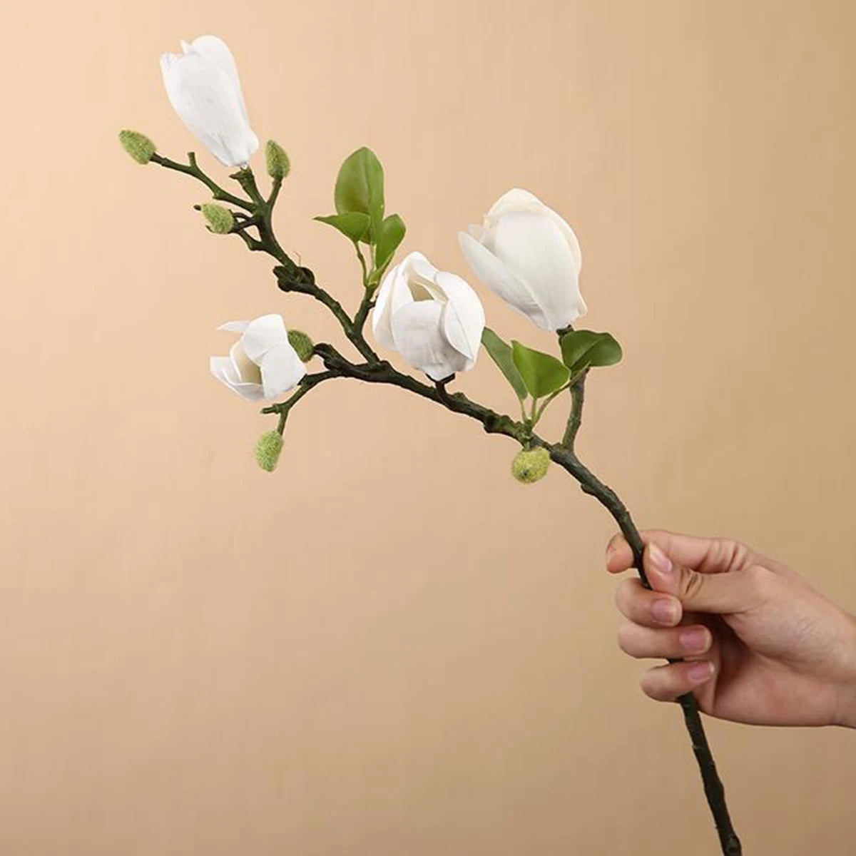 Artificial Silk Magnolia Bouquet