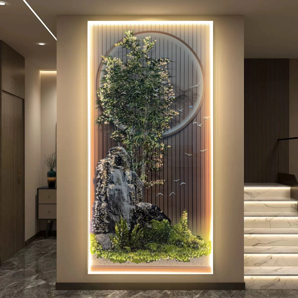 Bamboo Serenity LED Wall Art