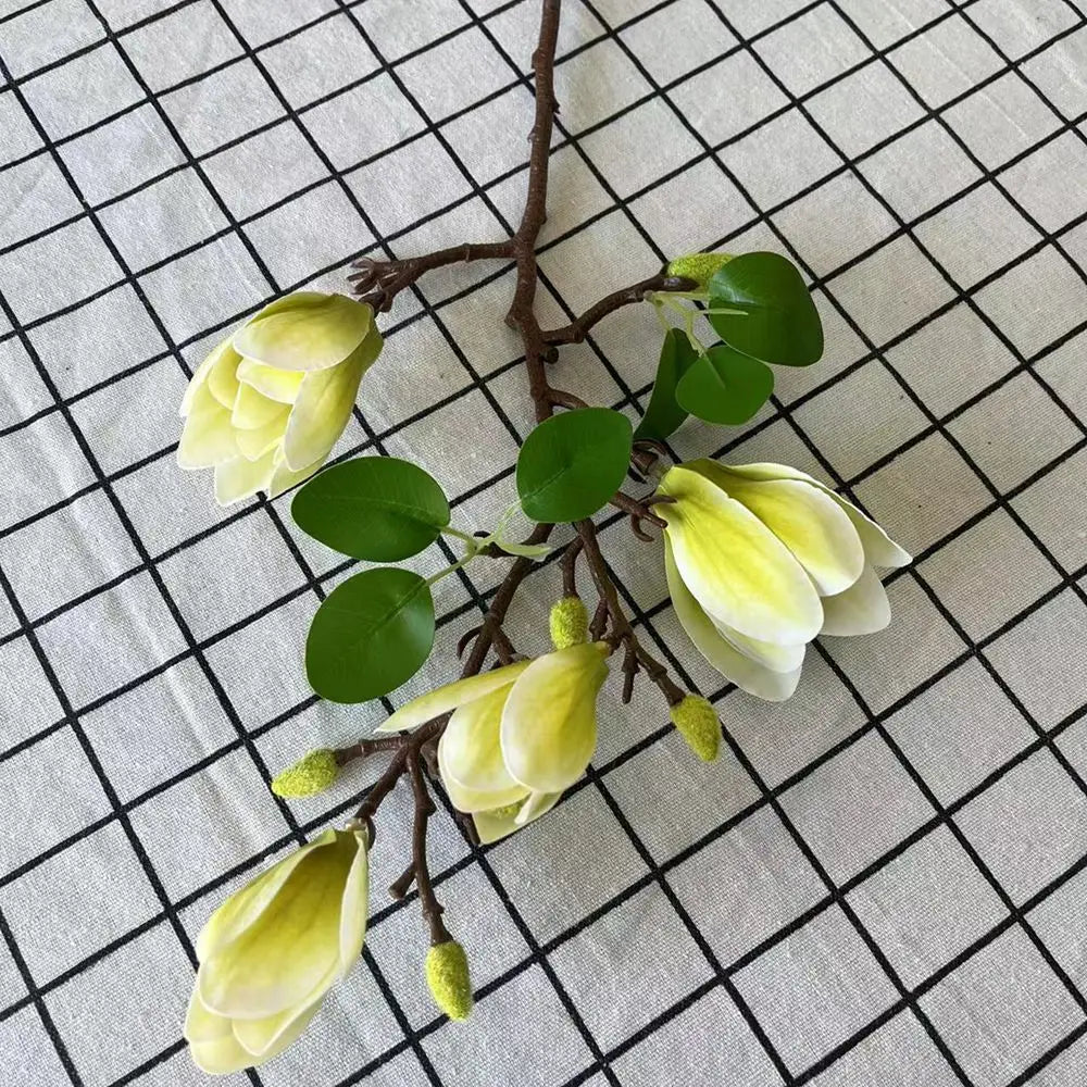 Artificial Silk Magnolia Bouquet