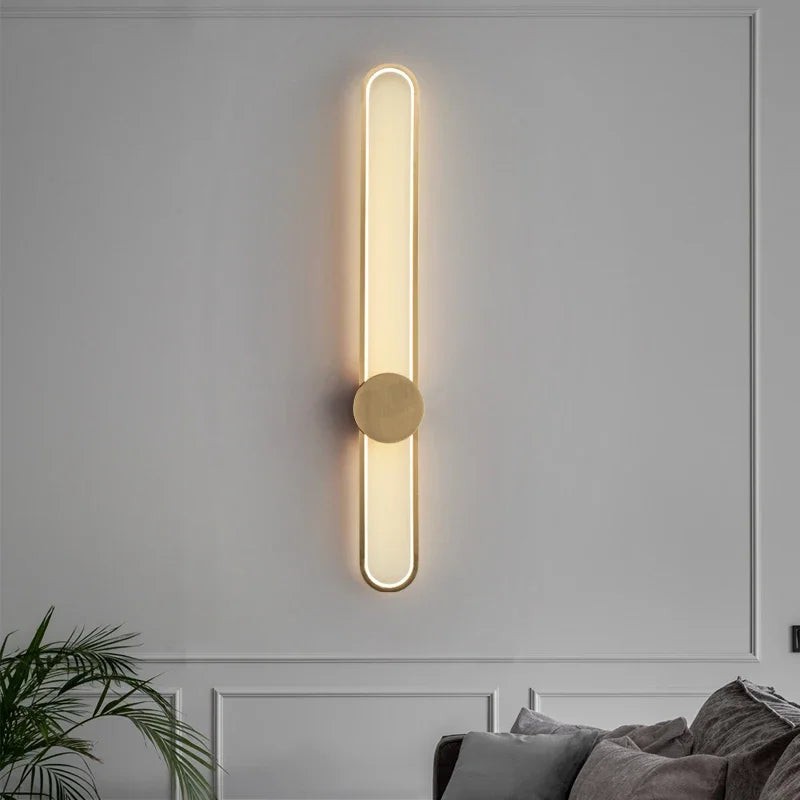 Modern LED Long Wall Sconce Light