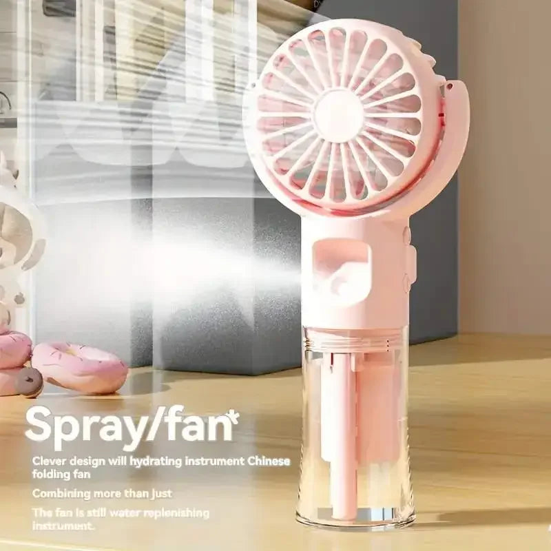 Portable Handheld Misting Fan