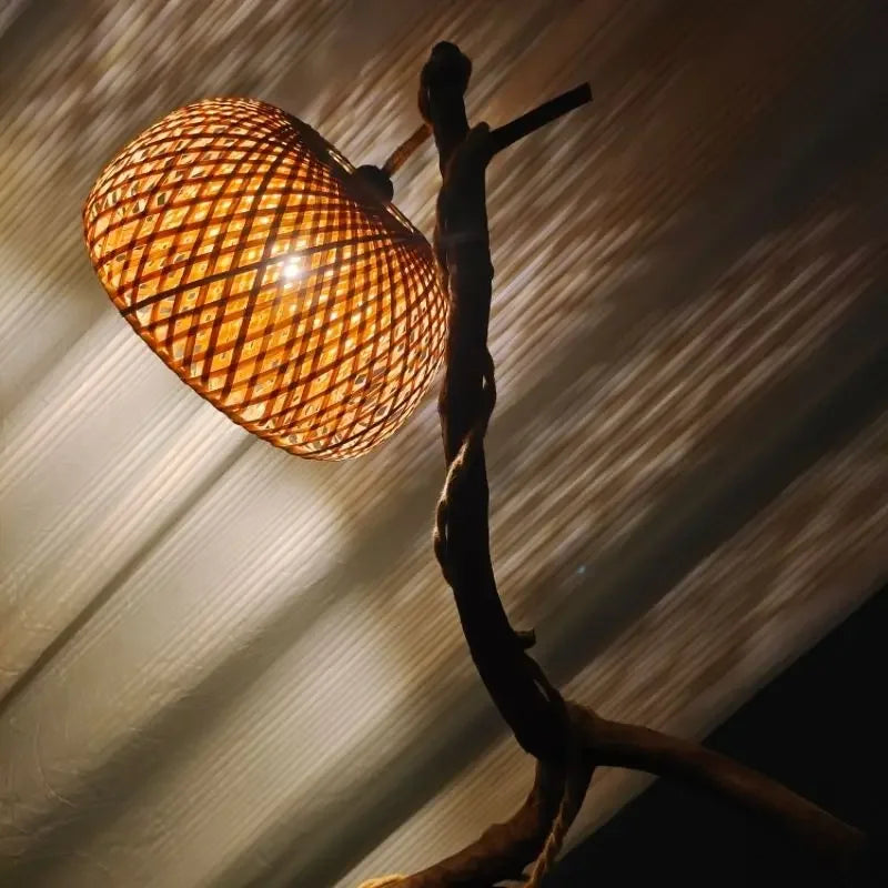 Wabi-Sabi Natural Branch Floor Lamp