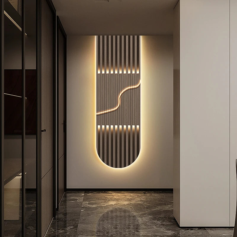 Modern Luxury LED Wall Art Panel