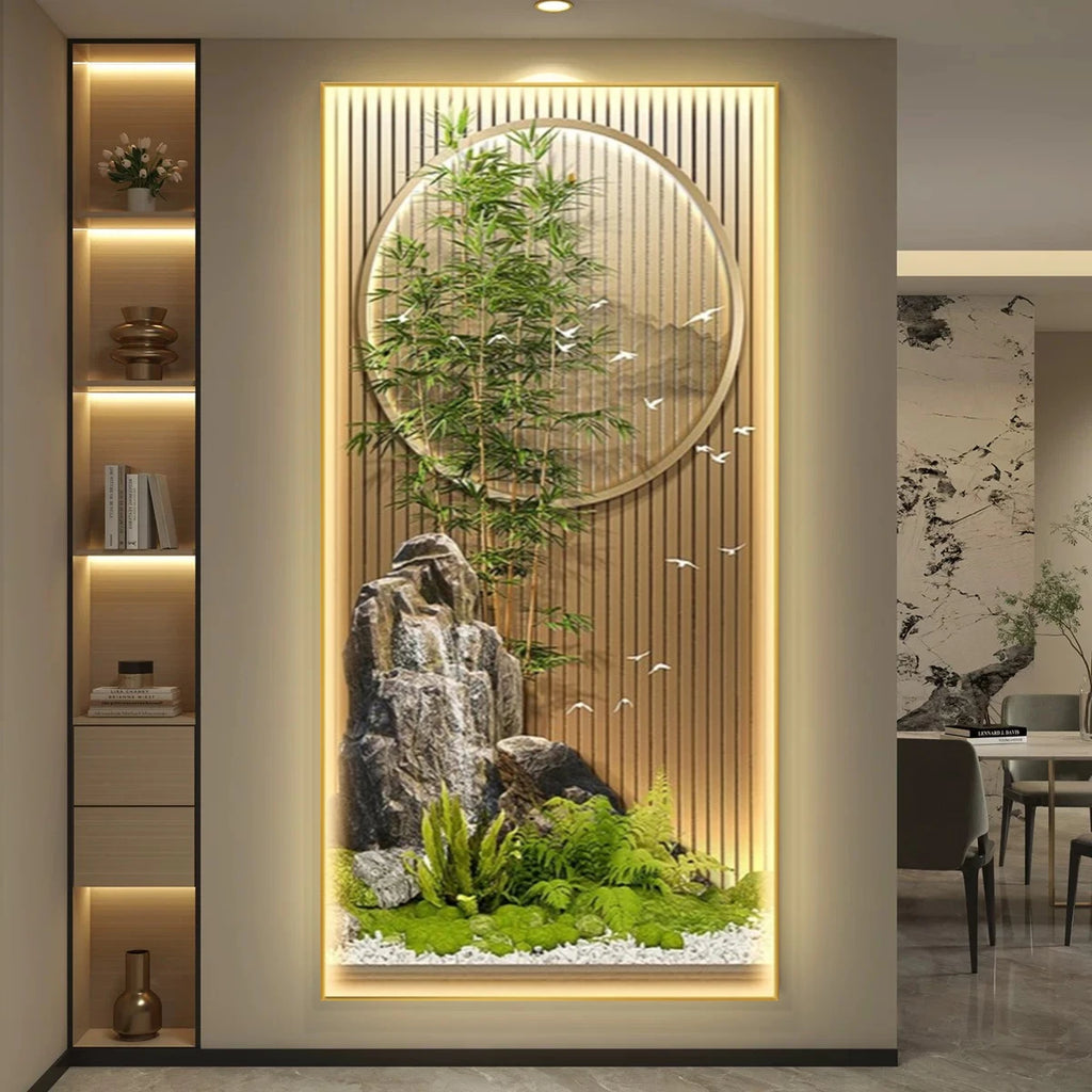 Bamboo Serenity LED Wall Art