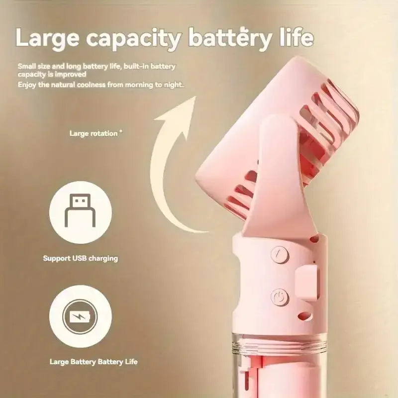 Portable Handheld Misting Fan