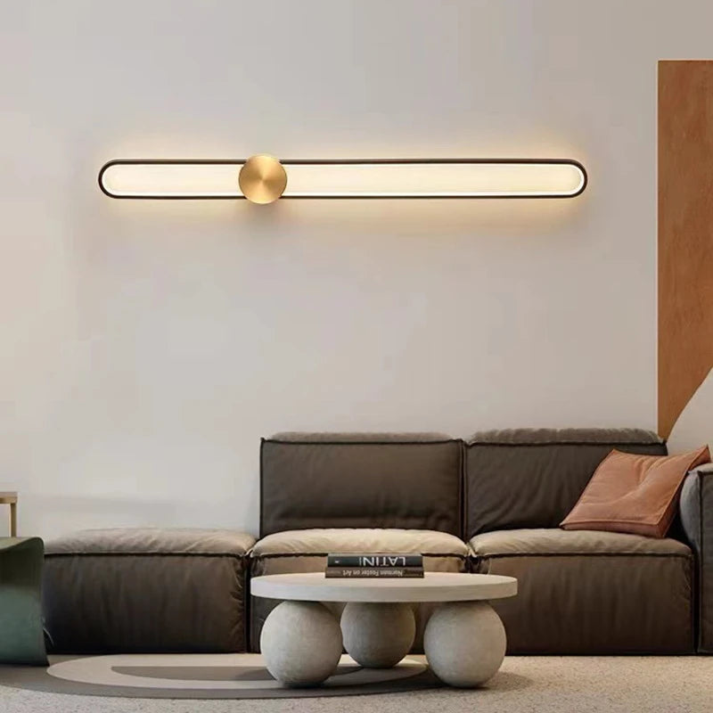 Modern LED Long Wall Sconce Light