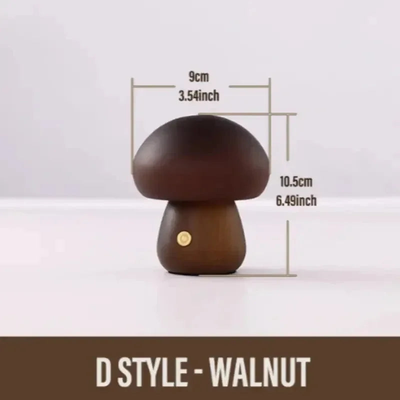 Rechargeable Mushroom Table Lamp