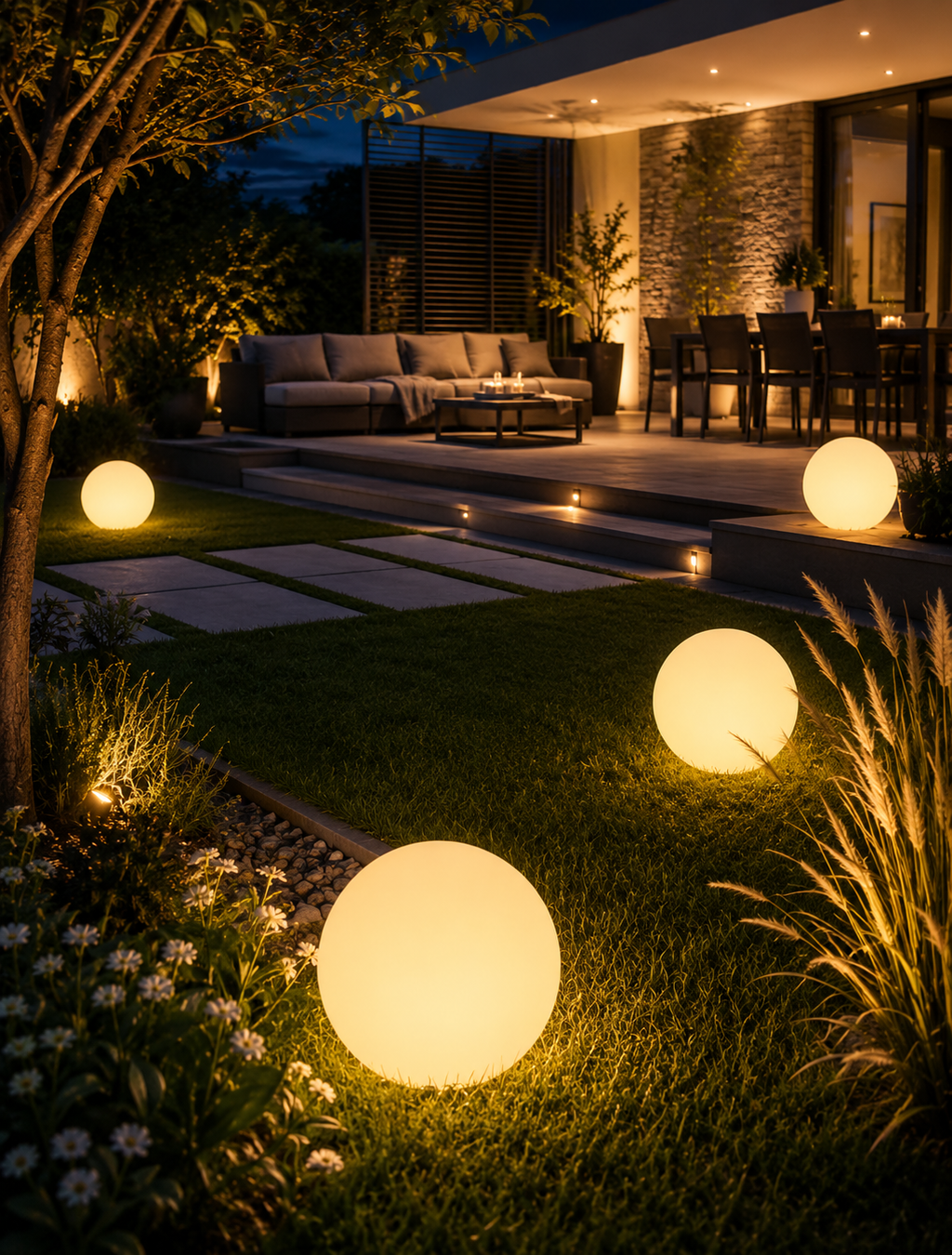 LED Glow Sphere Light