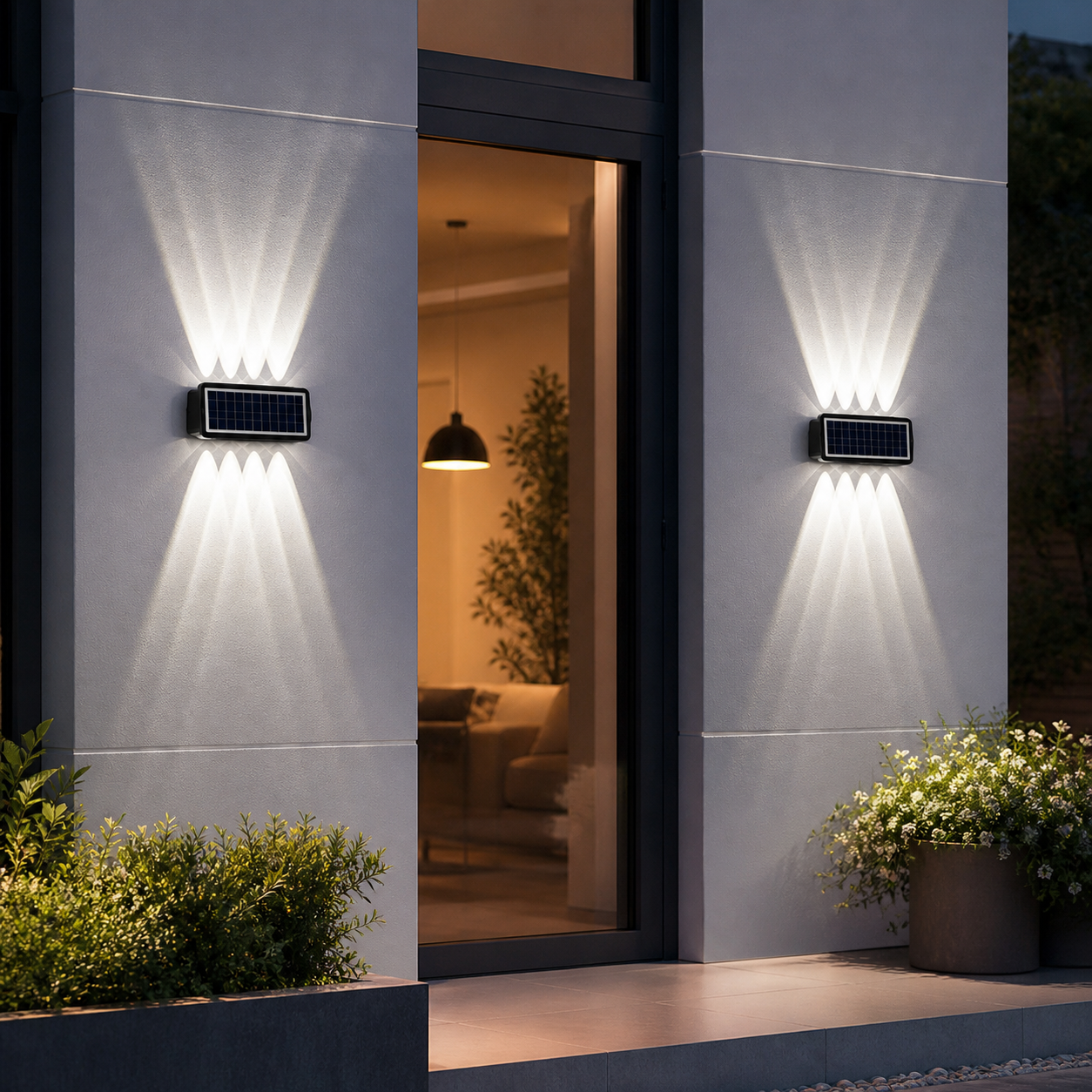 Solar Outdoor Wall Light